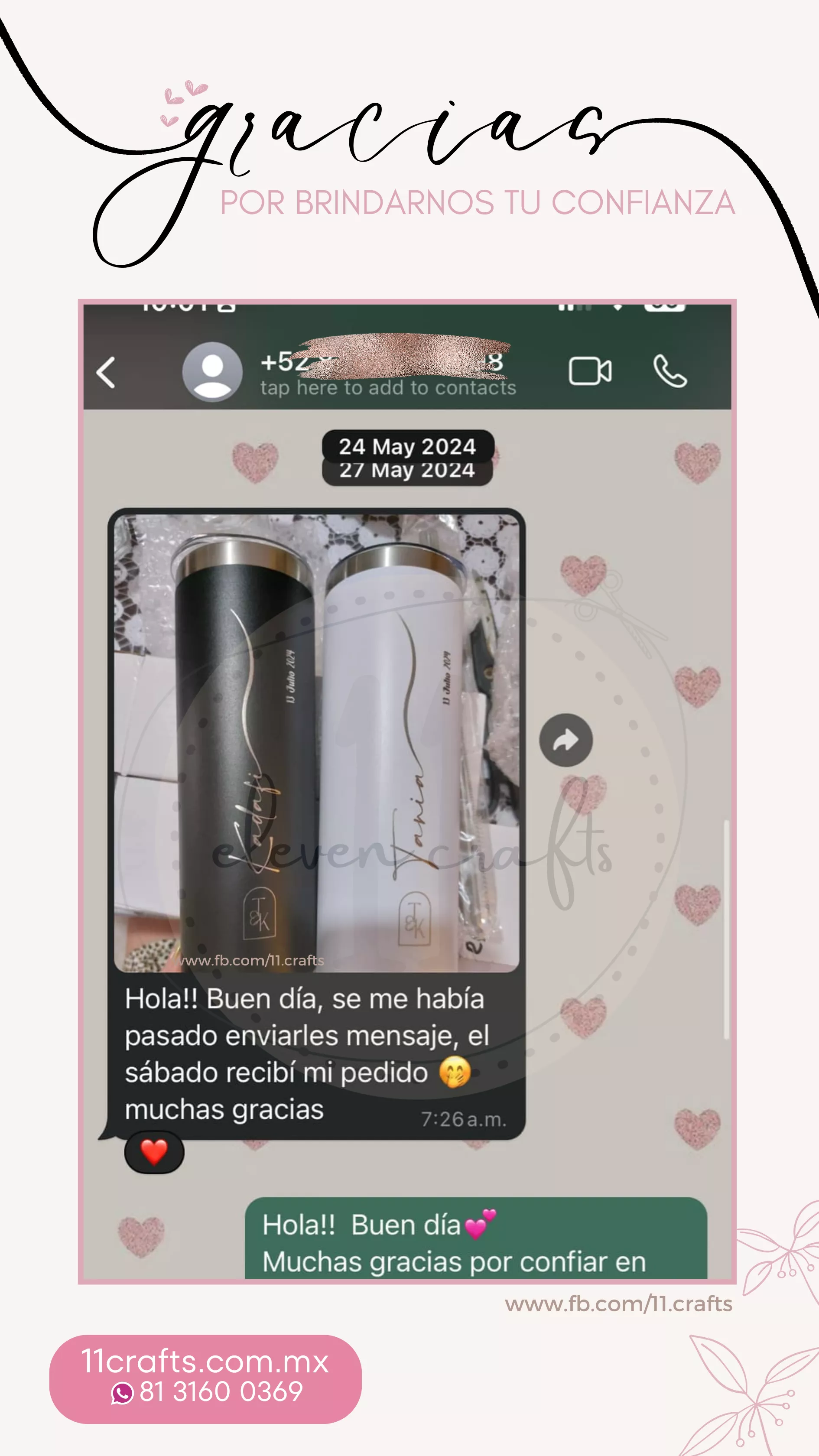 Opinión cliente envío rápido termos